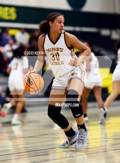 Thumbnail 2 in Sunnyslope vs Salpointe Catholic (3rd Annual Feast Mode Thanksgiving Tournament) photogallery.