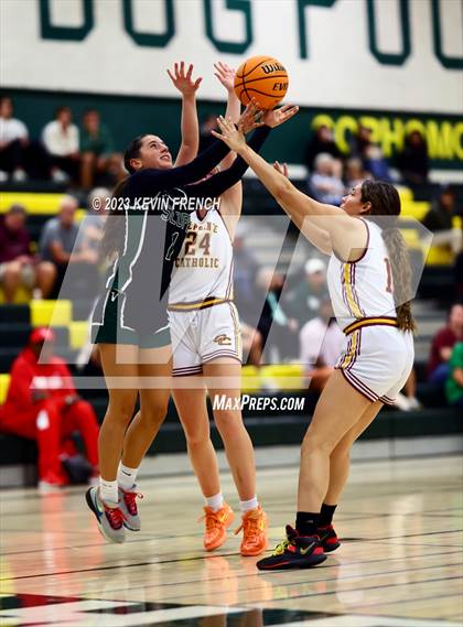 Thumbnail 3 in Sunnyslope vs Salpointe Catholic (3rd Annual Feast Mode Thanksgiving Tournament) photogallery.