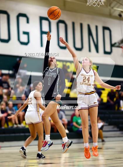 Thumbnail 2 in Sunnyslope vs Salpointe Catholic (3rd Annual Feast Mode Thanksgiving Tournament) photogallery.