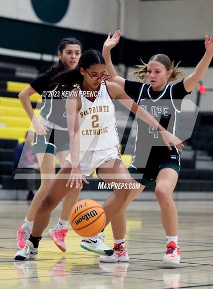 Thumbnail 1 in Sunnyslope vs Salpointe Catholic (3rd Annual Feast Mode Thanksgiving Tournament) photogallery.