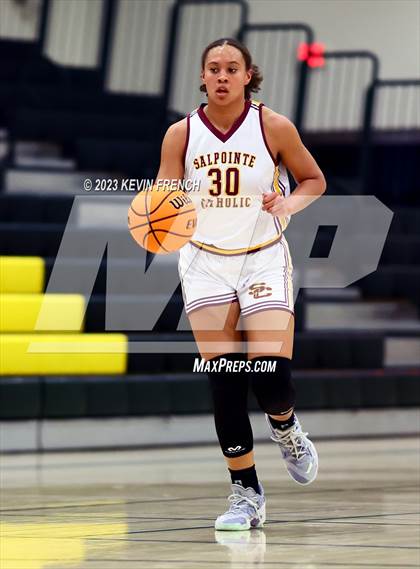 Thumbnail 3 in Sunnyslope vs Salpointe Catholic (3rd Annual Feast Mode Thanksgiving Tournament) photogallery.