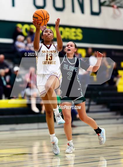 Thumbnail 1 in Sunnyslope vs Salpointe Catholic (3rd Annual Feast Mode Thanksgiving Tournament) photogallery.