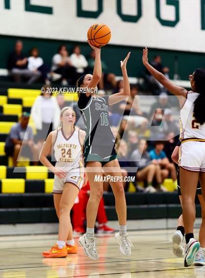 Thumbnail 3 in Sunnyslope vs Salpointe Catholic (3rd Annual Feast Mode Thanksgiving Tournament) photogallery.