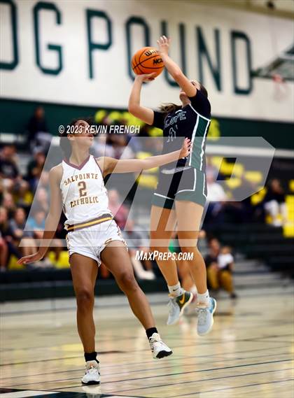 Thumbnail 2 in Sunnyslope vs Salpointe Catholic (3rd Annual Feast Mode Thanksgiving Tournament) photogallery.
