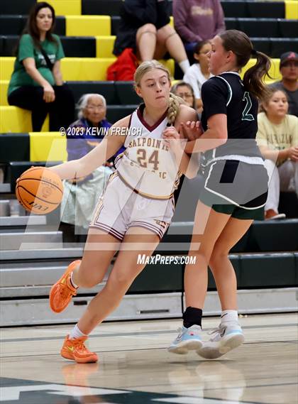 Thumbnail 1 in Sunnyslope vs Salpointe Catholic (3rd Annual Feast Mode Thanksgiving Tournament) photogallery.