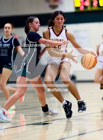 Thumbnail 2 in Sunnyslope vs Salpointe Catholic (3rd Annual Feast Mode Thanksgiving Tournament) photogallery.