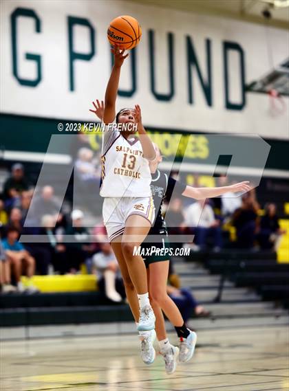 Thumbnail 3 in Sunnyslope vs Salpointe Catholic (3rd Annual Feast Mode Thanksgiving Tournament) photogallery.