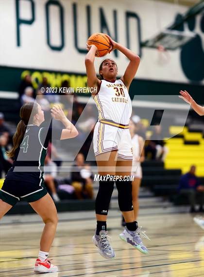 Thumbnail 1 in Sunnyslope vs Salpointe Catholic (3rd Annual Feast Mode Thanksgiving Tournament) photogallery.