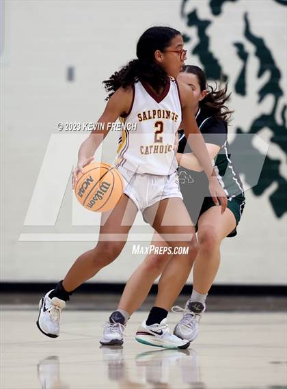 Thumbnail 3 in Sunnyslope vs Salpointe Catholic (3rd Annual Feast Mode Thanksgiving Tournament) photogallery.