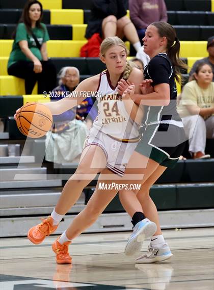 Thumbnail 2 in Sunnyslope vs Salpointe Catholic (3rd Annual Feast Mode Thanksgiving Tournament) photogallery.