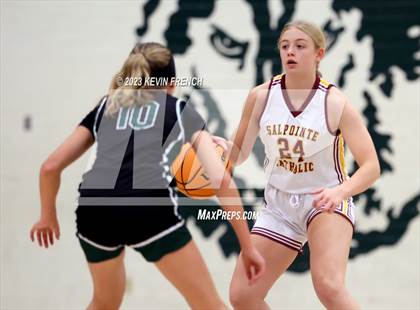 Thumbnail 3 in Sunnyslope vs Salpointe Catholic (3rd Annual Feast Mode Thanksgiving Tournament) photogallery.