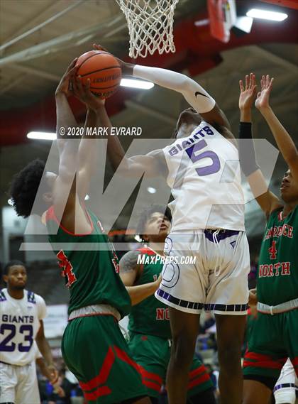 Thumbnail 1 in Ben Davis vs. Lawrence North photogallery.