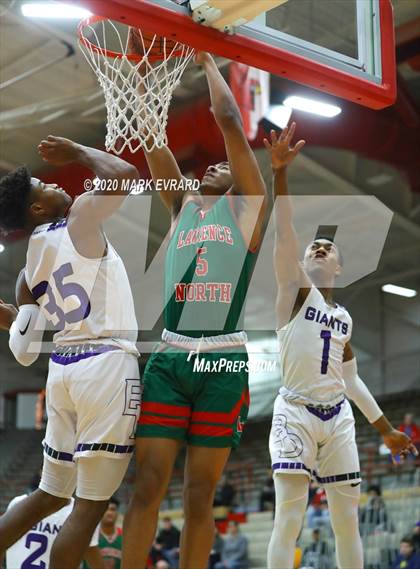Thumbnail 2 in Ben Davis vs. Lawrence North photogallery.