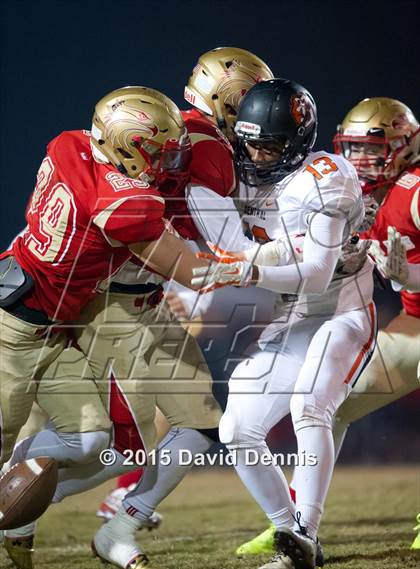 Thumbnail 1 in Central @ Centennial (CIF CS D1 Playoff) photogallery.