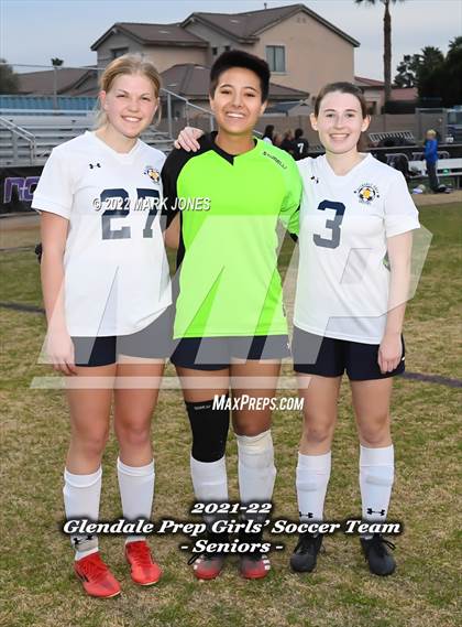 Thumbnail 1 in Glendale Prep Academy @ Northwest Christian (Senior Night) photogallery.