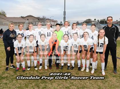Thumbnail 2 in Glendale Prep Academy @ Northwest Christian (Senior Night) photogallery.