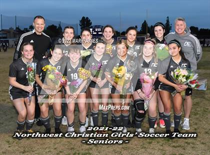 Thumbnail 1 in Glendale Prep Academy @ Northwest Christian (Senior Night) photogallery.