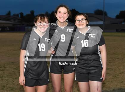 Thumbnail 2 in Glendale Prep Academy @ Northwest Christian (Senior Night) photogallery.
