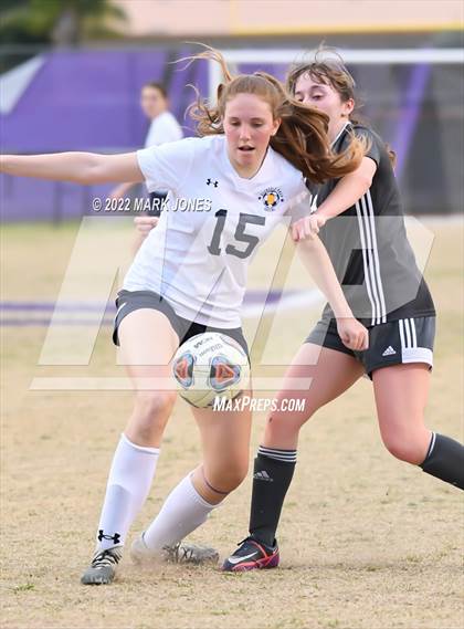 Thumbnail 2 in Glendale Prep Academy @ Northwest Christian (Senior Night) photogallery.