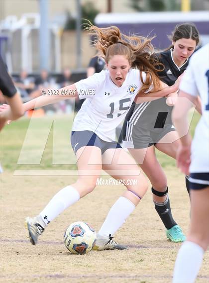Thumbnail 2 in Glendale Prep Academy @ Northwest Christian (Senior Night) photogallery.