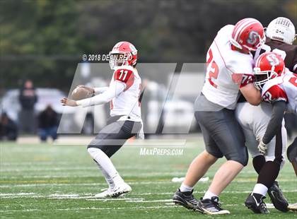 Thumbnail 1 in Thornton Fractional South @ Chicago Mt. Carmel (IHSA 7A 1st Round Playoff) photogallery.