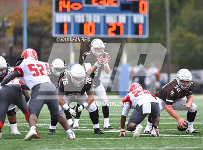 Thumbnail 1 in Thornton Fractional South @ Chicago Mt. Carmel (IHSA 7A 1st Round Playoff) photogallery.