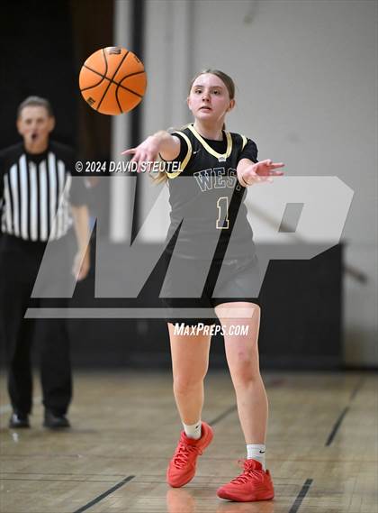 Thumbnail 2 in West vs. Woodland Christian (Sac Adventist Holiday Invitational) photogallery.