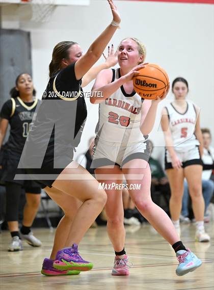 Thumbnail 1 in West vs. Woodland Christian (Sac Adventist Holiday Invitational) photogallery.