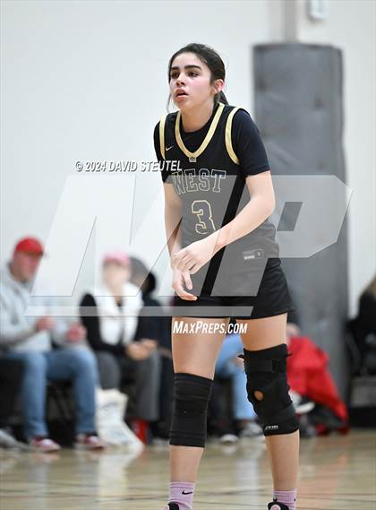 Thumbnail 3 in West vs. Woodland Christian (Sac Adventist Holiday Invitational) photogallery.