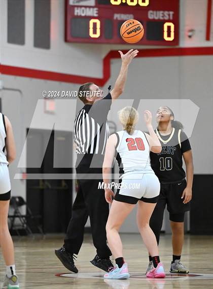 Thumbnail 1 in West vs. Woodland Christian (Sac Adventist Holiday Invitational) photogallery.