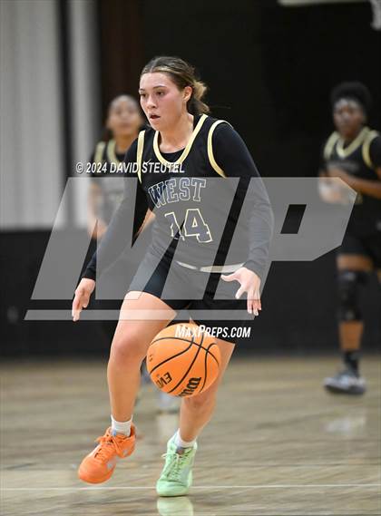 Thumbnail 3 in West vs. Woodland Christian (Sac Adventist Holiday Invitational) photogallery.