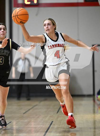 Thumbnail 1 in West vs. Woodland Christian (Sac Adventist Holiday Invitational) photogallery.