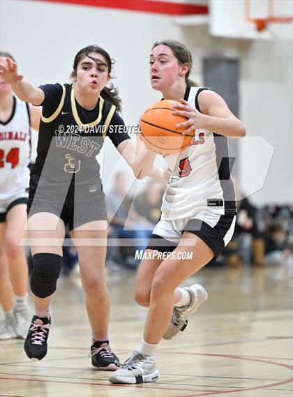 Thumbnail 2 in West vs. Woodland Christian (Sac Adventist Holiday Invitational) photogallery.