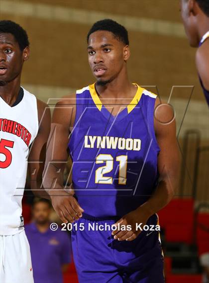 Thumbnail 1 in Lynwood vs. Westchester (Pacific Shores Tournament) photogallery.
