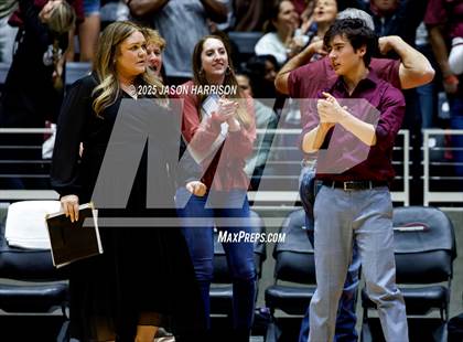 Thumbnail 2 in Austin High vs. Southlake Carrol (UIL 6A D2 Volleyball Final) photogallery.