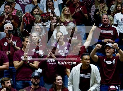 Thumbnail 1 in Austin High vs. Southlake Carrol (UIL 6A D2 Volleyball Final) photogallery.