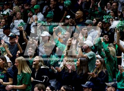 Thumbnail 3 in Austin High vs. Southlake Carrol (UIL 6A D2 Volleyball Final) photogallery.