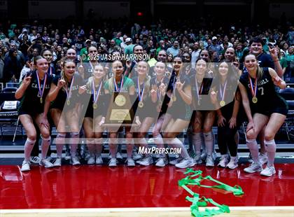 Thumbnail 1 in Austin High vs. Southlake Carrol (UIL 6A D2 Volleyball Final) photogallery.