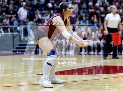 Thumbnail 1 in Austin High vs. Southlake Carrol (UIL 6A D2 Volleyball Final) photogallery.