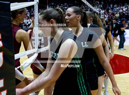 Thumbnail 2 in Austin High vs. Southlake Carrol (UIL 6A D2 Volleyball Final) photogallery.
