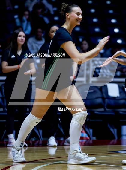 Thumbnail 2 in Austin High vs. Southlake Carrol (UIL 6A D2 Volleyball Final) photogallery.