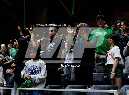 Thumbnail 3 in Austin High vs. Southlake Carrol (UIL 6A D2 Volleyball Final) photogallery.