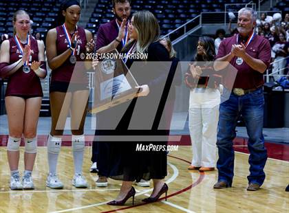 Thumbnail 1 in Austin High vs. Southlake Carrol (UIL 6A D2 Volleyball Final) photogallery.