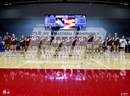 Thumbnail 1 in Austin High vs. Southlake Carrol (UIL 6A D2 Volleyball Final) photogallery.