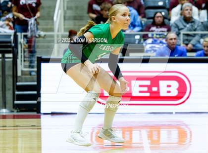 Thumbnail 3 in Austin High vs. Southlake Carrol (UIL 6A D2 Volleyball Final) photogallery.