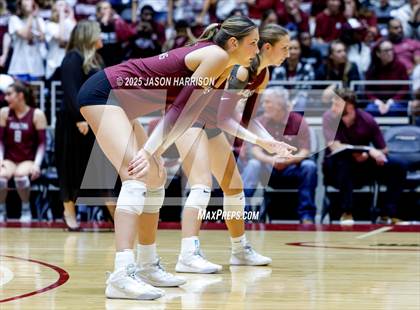 Thumbnail 1 in Austin High vs. Southlake Carrol (UIL 6A D2 Volleyball Final) photogallery.