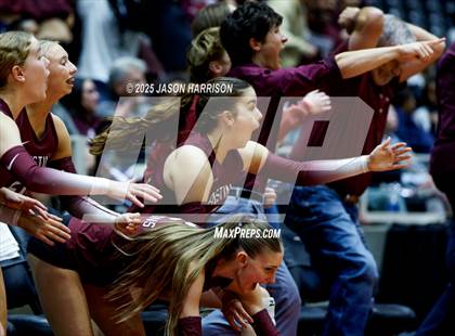 Thumbnail 2 in Austin High vs. Southlake Carrol (UIL 6A D2 Volleyball Final) photogallery.