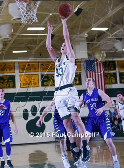 Thumbnail 1 in Horizon vs New Trier (Horizon Holiday Hoops Tournament) photogallery.