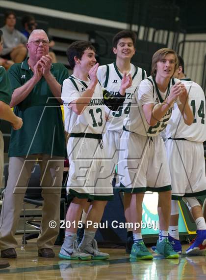 Thumbnail 2 in Horizon vs New Trier (Horizon Holiday Hoops Tournament) photogallery.