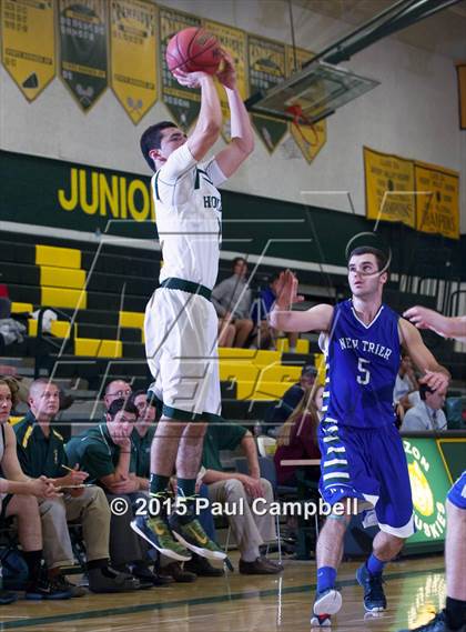 Thumbnail 2 in Horizon vs New Trier (Horizon Holiday Hoops Tournament) photogallery.